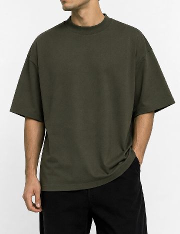 Tricou Oversize ASOS, verde