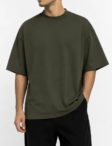 Tricou Oversize ASOS, verde