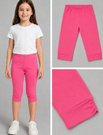 Colanti trei sferturi Zara, roz