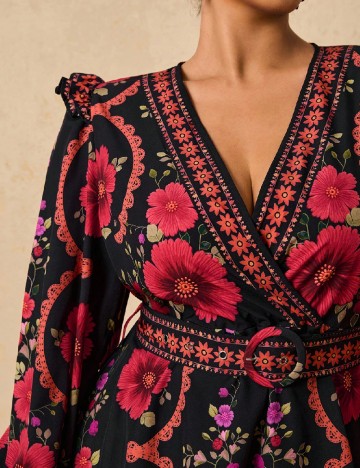 Rochie scurta SHEIN CURVE, mix culori
