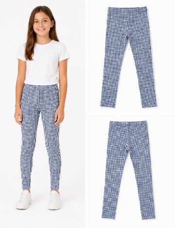 Colanti Zara, alb/albastru