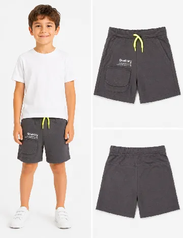 Pantaloni scurti Zara, gri