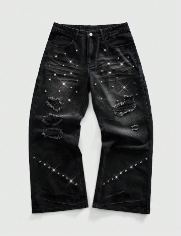 Blugi Romwe, negru