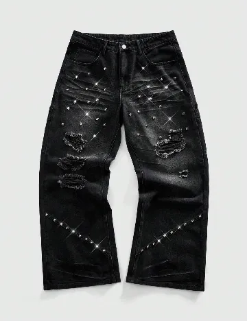 Blugi Romwe, negru