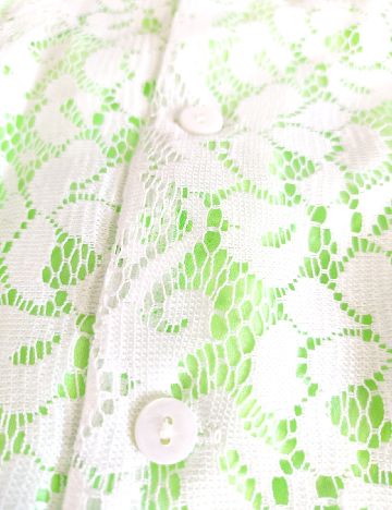 Rochie Zara, alb/verde