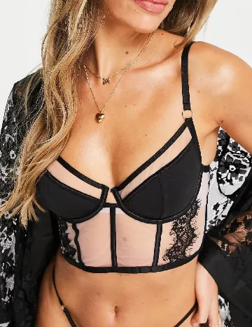 Corset ASOS, gri
