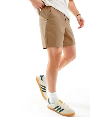 Pantaloni scurti ASOS, maro