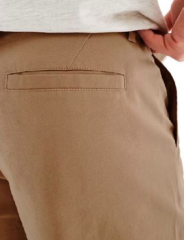 Pantaloni scurti ASOS, maro
