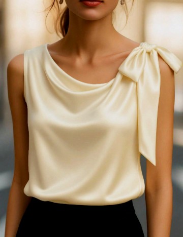 Top SHEIN, crem