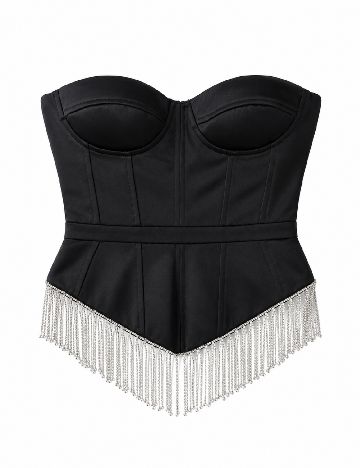 Top ASOS, negru