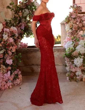 Rochie lunga SHEIN, rosu