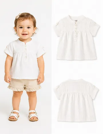 Bluza Zara, alb