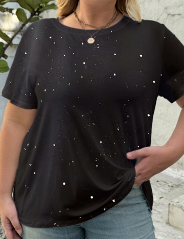 Tricou SHEIN CURVE, negru