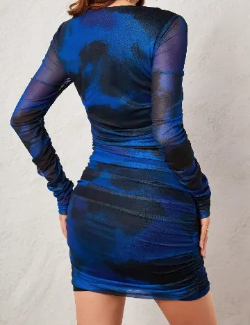 Rochie scurta SHEIN, bleumarin