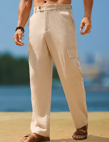 Pantaloni SHEIN, crem