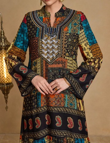 Rochie medie SHEIN, mix culori