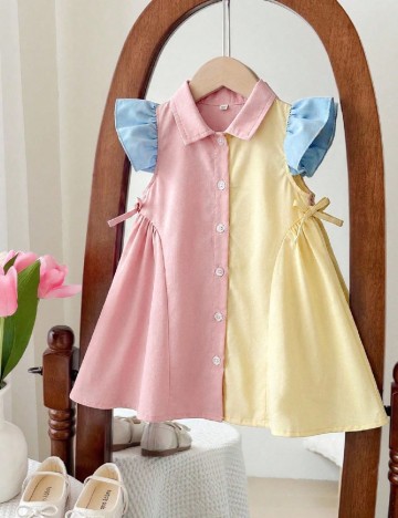 Rochie Shein Kids, mix culori