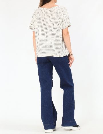 Tricou Zara, crem