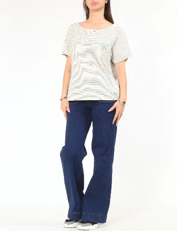 Tricou Zara, crem
