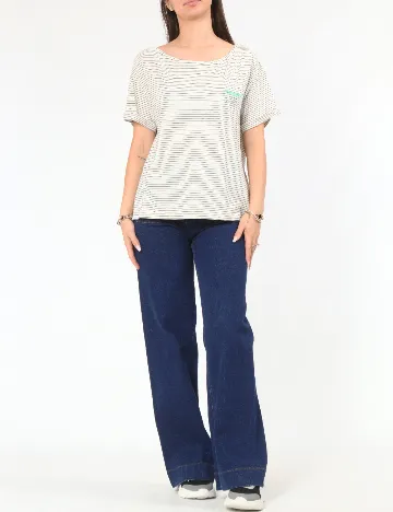Tricou Zara, crem