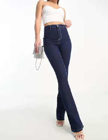 Pantaloni Don t think twice, bleumarin