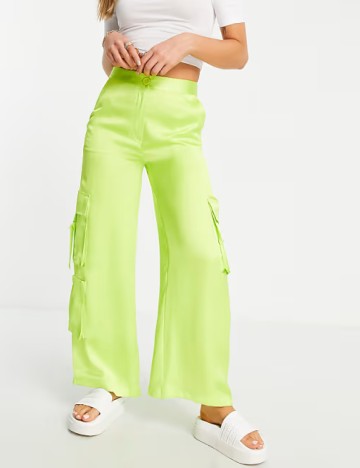 Pantaloni COLLUSION, verde