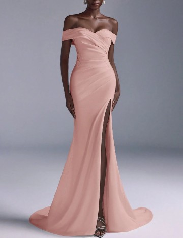 Rochie lunga SHEIN, roz
