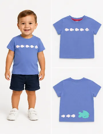 Tricou Zara, albastru