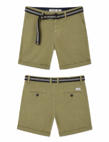 Pantaloni scurti Pull&Bear, verde