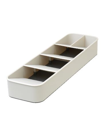 Organizator tacamuri SHEIN, alb