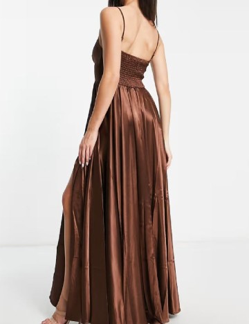 Rochie lunga Little Mistress, maro