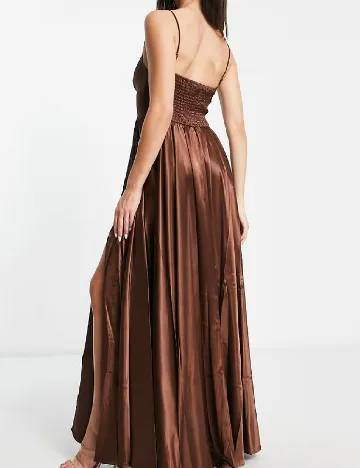Rochie lunga Little Mistress, maro