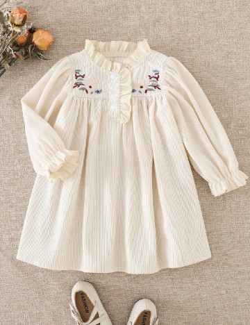 Rochie Shein Kids, crem