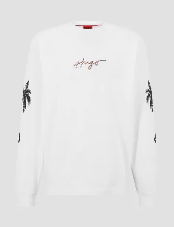 Bluza Hugo, alb
