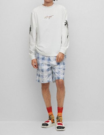 Bluza Hugo, alb