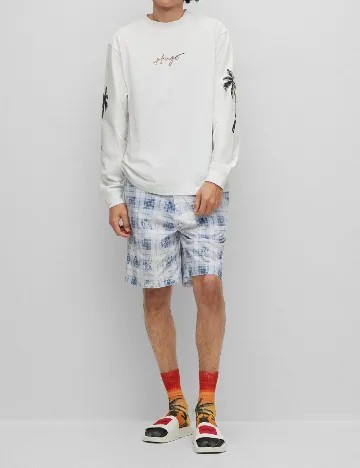 Bluza Hugo, alb