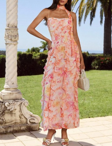 Rochie lunga SHEIN, mix culori