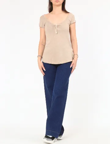 Tricou Bershka, maro