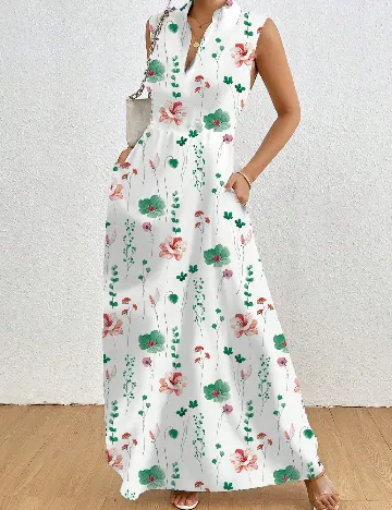 Rochie lunga SHEIN, floral print