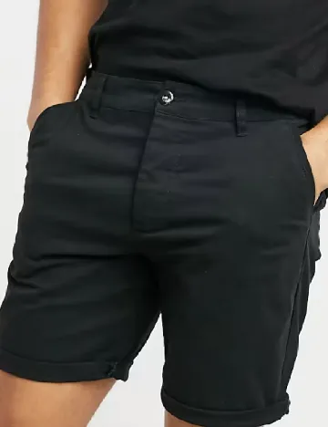 Pantaloni scurti ASOS, negru