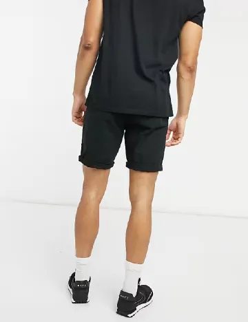 Pantaloni scurti ASOS, negru