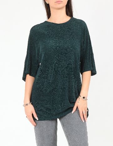 Bluza Zara, verde inchis