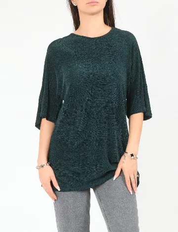 Bluza Zara, verde inchis