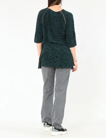 Bluza Zara, verde inchis