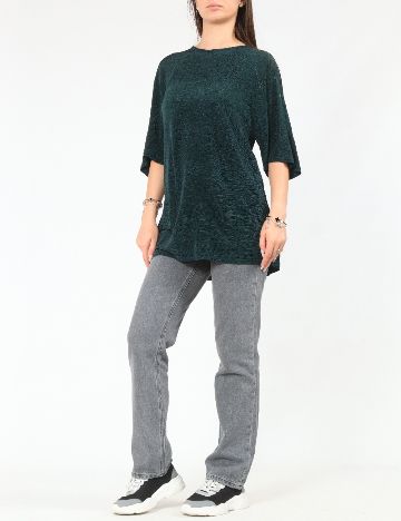 Bluza Zara, verde inchis