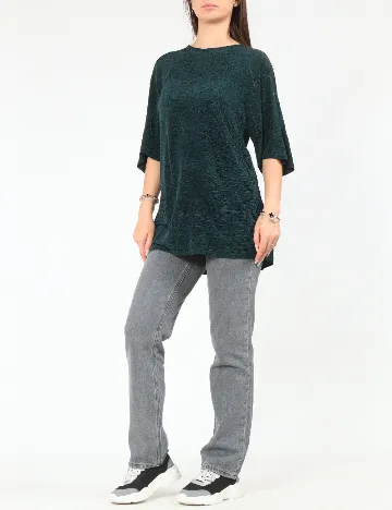 Bluza Zara, verde inchis