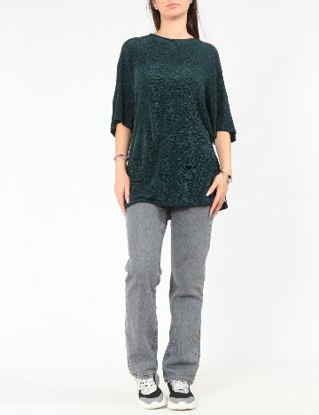 Bluza Zara, verde inchis