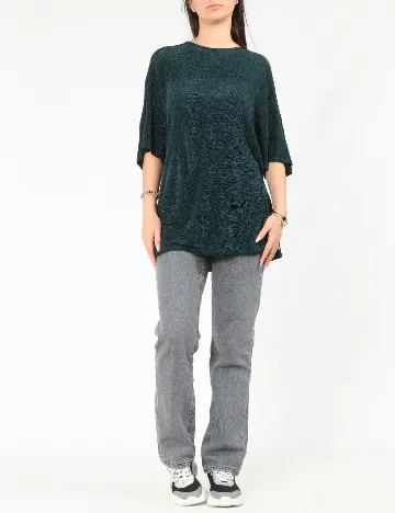 Bluza Zara, verde inchis