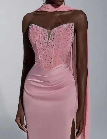 Rochie lunga SHEIN, roz