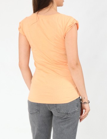 Tricou Bershka, portocaliu